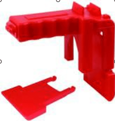 Lockout - Ball Valve Lockout - 8.35x3 - STANDARD
