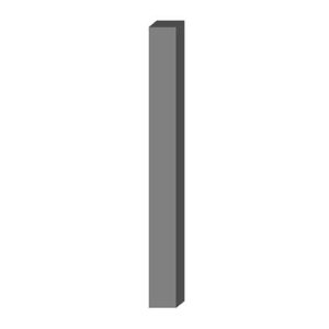 Post - Aluminum - 2x2x96 - STANDARD