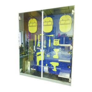 STD - 5S Case - 16 tools and equipment - PVC, acrylic and crezon - 41.5x51x12