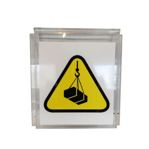 5S clear acrylic box for stationery - 10x15x1.5 - STANDARD IZ