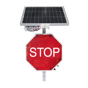 Poster - LIGHTNING STOP - Solar - Aluminium 0.125 - 8DEL - Diamond grade vinyl - 24x24 - STANDARD