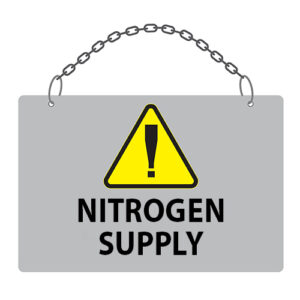 Poster - Nitrogen- Aluminum 0.064 - Regular grade vinyl laminated glossy - 12x8 - STANDARD IZ