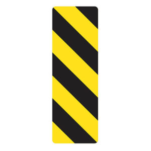 Poster - Right Danger Beacon - Aluminum 0.064 - Glossy laminated engineer grade vinyl - 12x36 - STANDARD