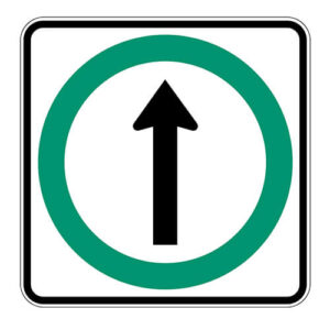 Poster - Obligation to go straight - 24x24 - STANDARD
