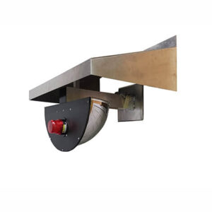 Anti-collision - 24" exterior half-dome mirror with protective roof - Flashing light - 1x door opening sensor - STANDARD IZ