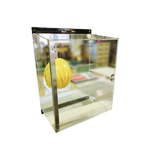 5S acrylic case for helmet - 20x24x12 - STANDARD IZ