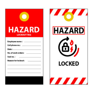 Lockout - Synthetic Paper Label 8 mil - 3x6 - STANDARD IZ