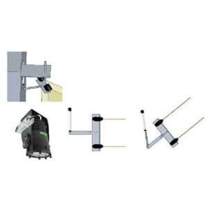 Dual Rotating Virtual Pedestrian Line Projector - General Safety Supplies - Standard