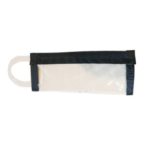 Clear Plastic Scaffolding Permit Pocket - 4.5x14