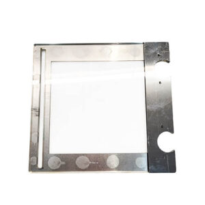 Locking - Portable Box Door - Reinforced - Clear Acrylic 1/4 - 9.625x9