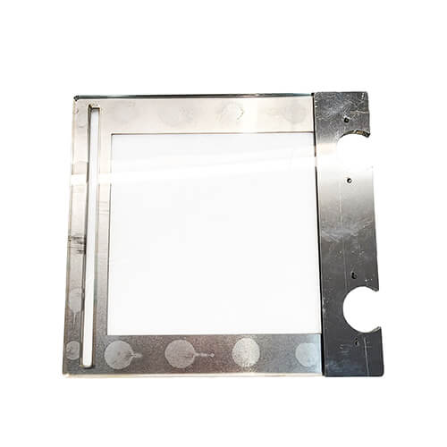 Locking - Portable Box Door - Reinforced - Clear Acrylic 1/4 - 9.625x9