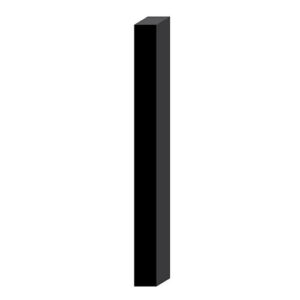 Post - Steel - Black paint - 2x2x96 - STANDARD IZ