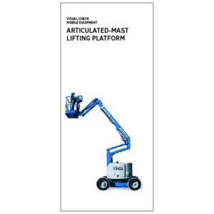 Mobile Equipment Visual Inspection Booklet for Articulated Mast Forklift - 4x9 - STANDARD IZ
