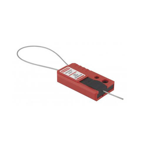 Lockout - Adjustable 1.5mm steel cable hasp - 12 - STANDARD