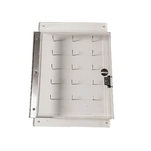 5S acrylic key case - 12x18x4 - STANDARD IZ