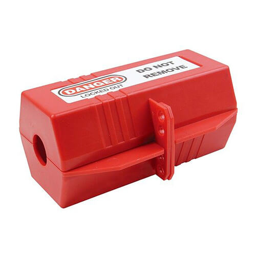 Lockout - Device for electrical outlet, 220V or 500V - 7x3.3x3.3 - STANDARD