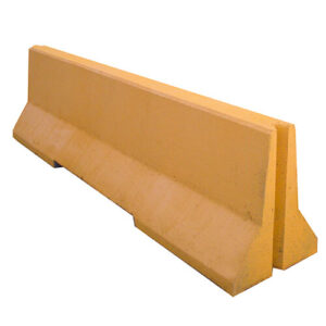 Safety supply - Concrete guardrail yellow paint - 144x32 - STANDARD