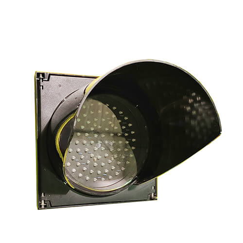 Traffic light with red, green or orange safety cap, activated by control box - Dia 8 - STANDARD IZ